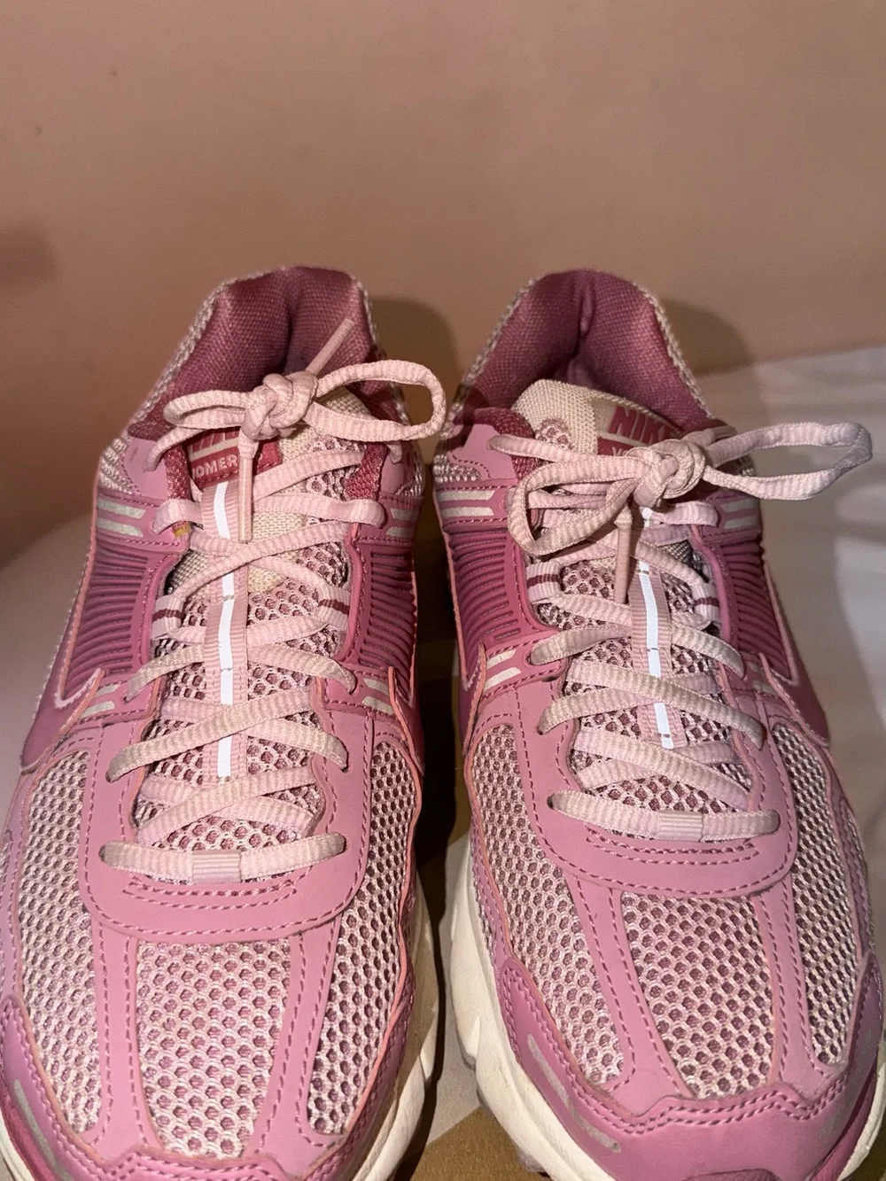 Nike Pink Mesh Athletic Shoes