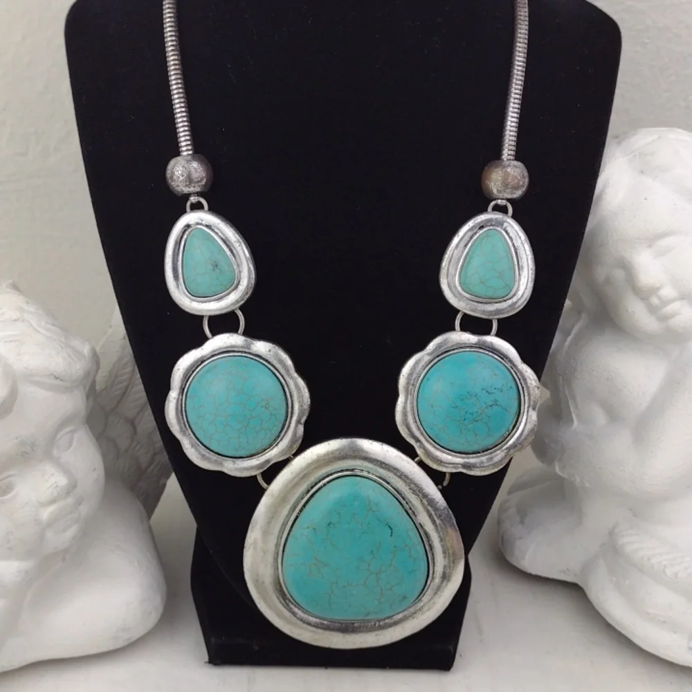 Southwest Boho Chunky Turquoise 💃 bundle