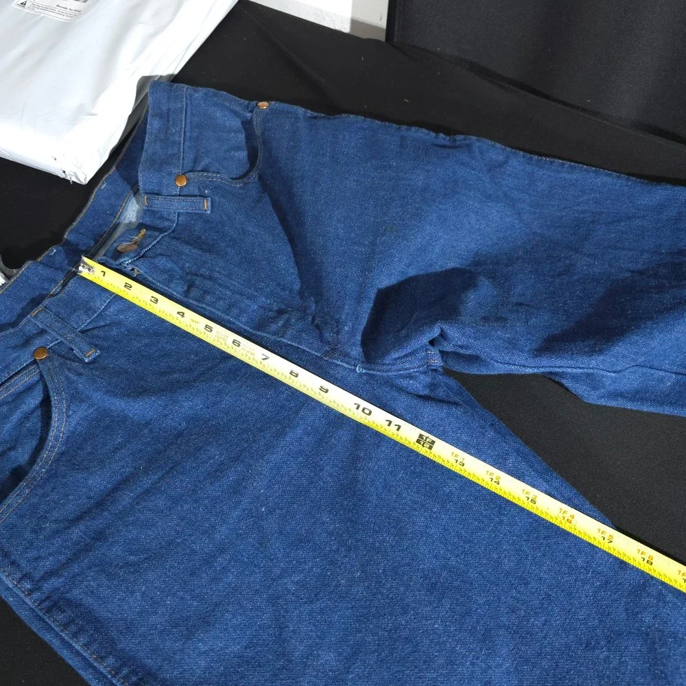 Wrangler 936PWD Jeans Mens 32x32 Blue Cowboy Cut Original Fit Straight Leg Denim