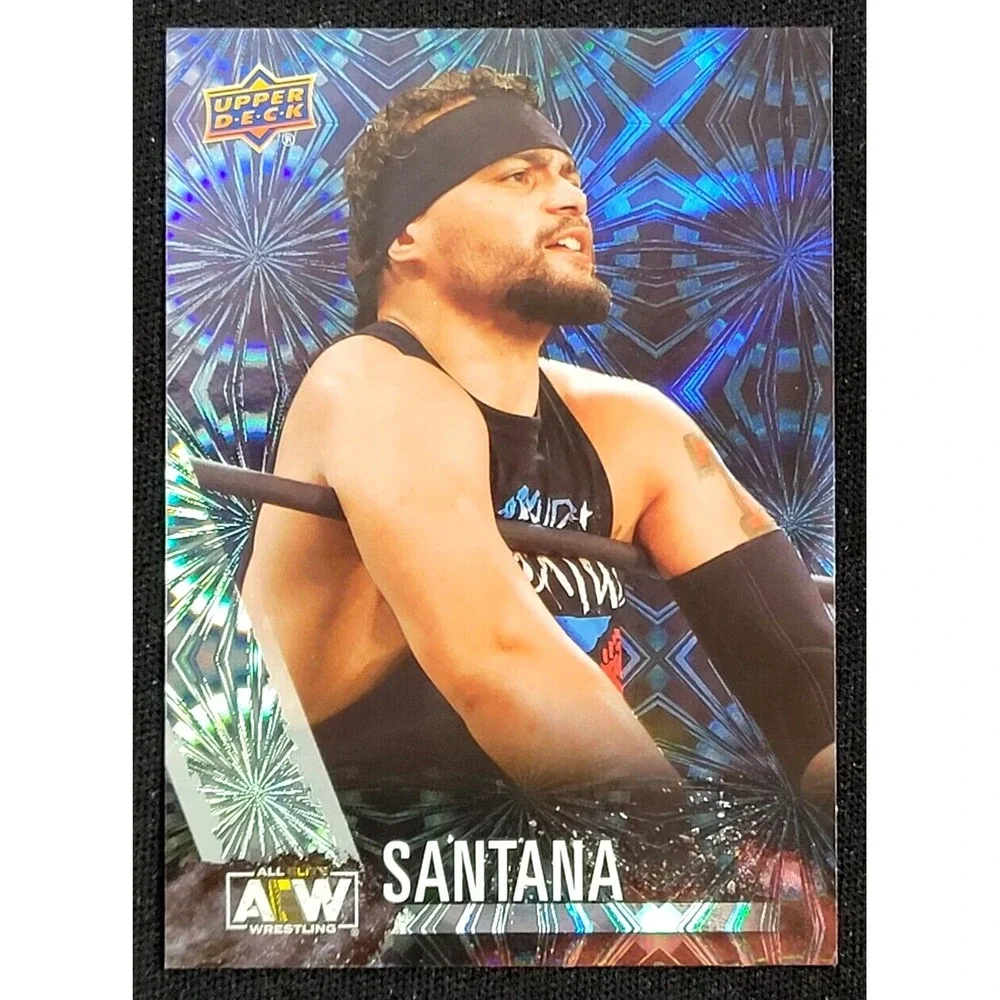 2021 UPPER DECK AEW - SANTANA -‎ PYRO SP