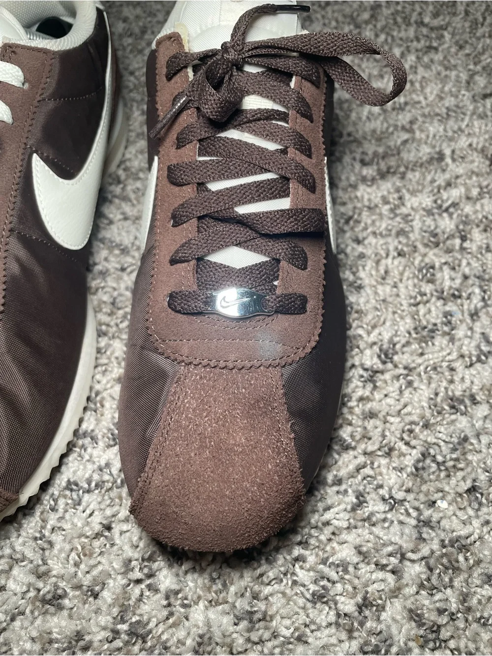 Nike Cortez Baroque Brown/Sail Low Top Sneakers Men’s Sz 12 DZ2795-200