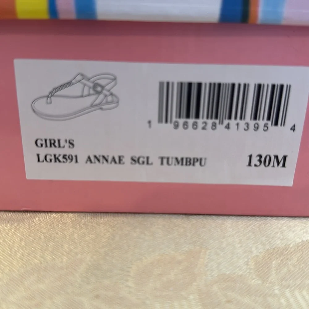 Mia Kids Annan T Strap Sandal. Side 12.