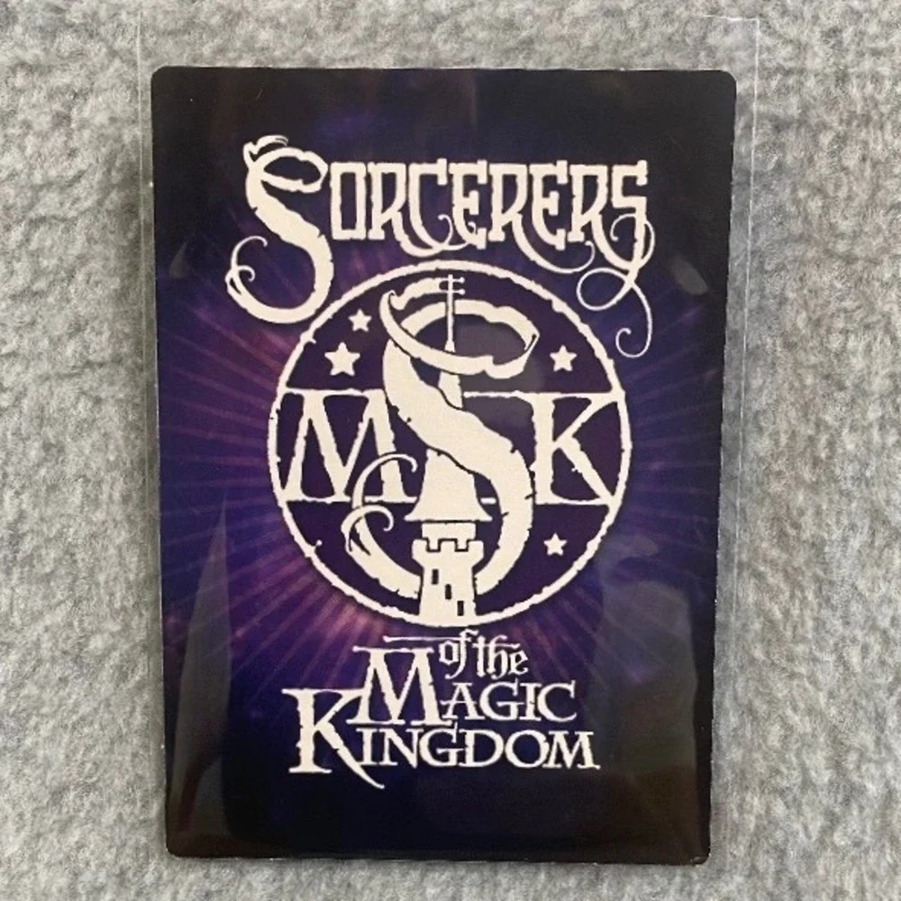 Disney Sorcerers of the Magic Kingdom Card Woozle Nightmare 58/70 WDW Game EUC
