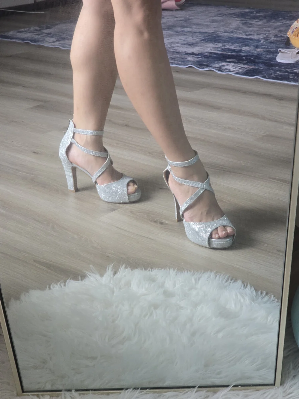 Amazon sparkling silver