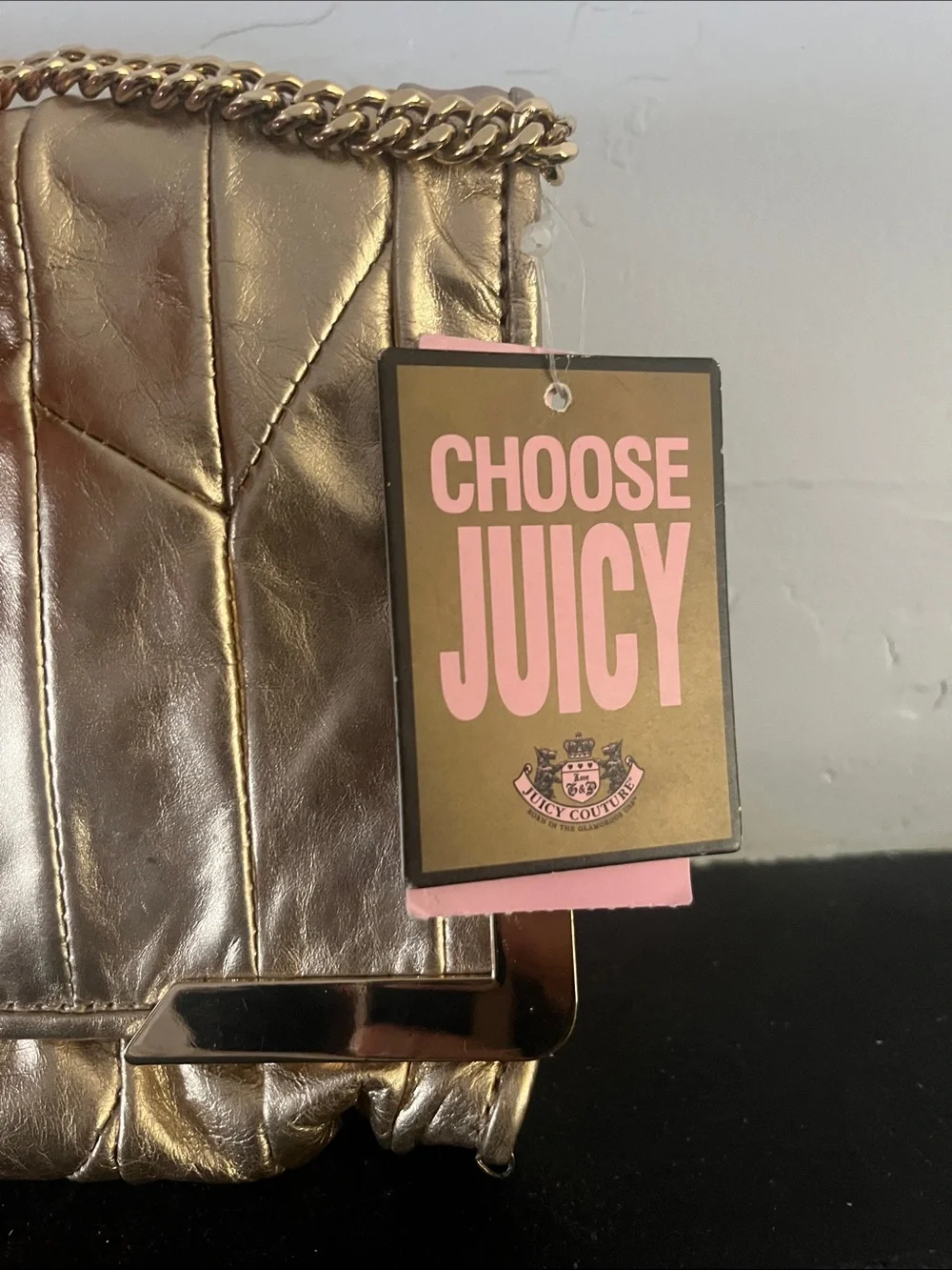 Juicy Couture shiny metallic