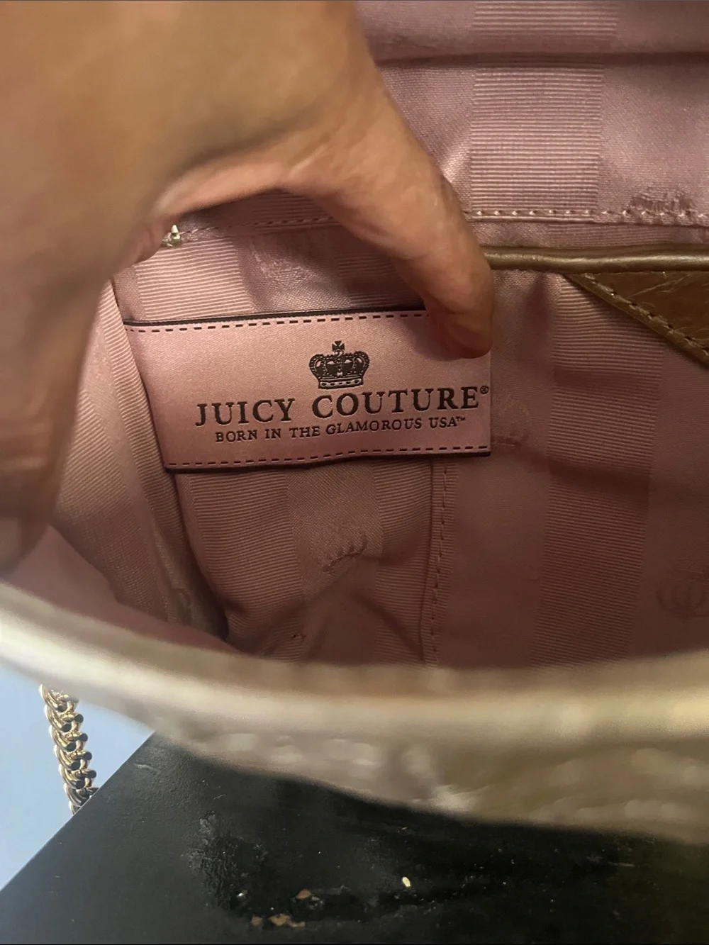 Juicy Couture shiny metallic