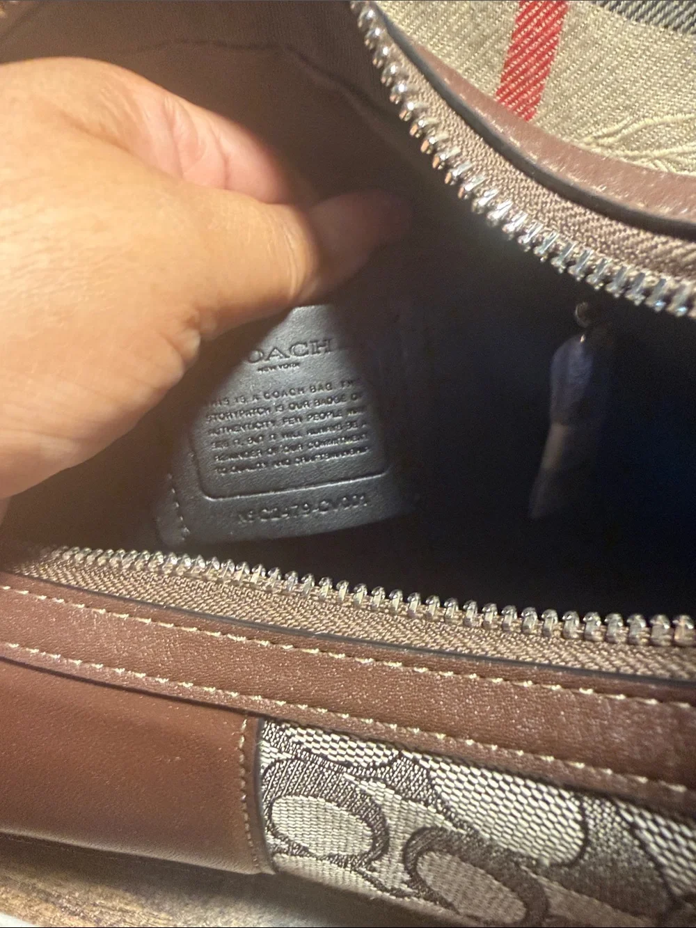 Coach iconic signature