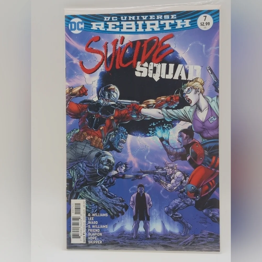 DC Universe Rebirth Suicide Squad Comic Issue 7 2017