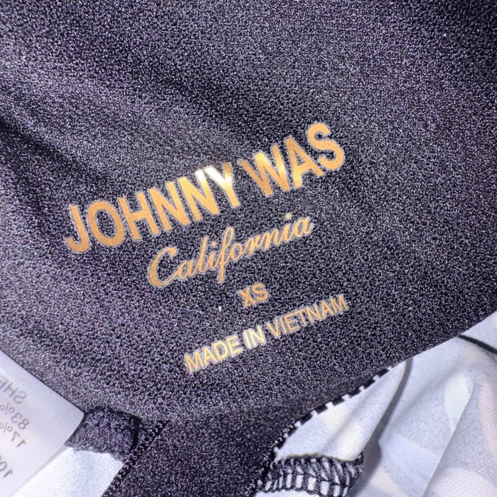 Johnny Was silhouette pattern 100%