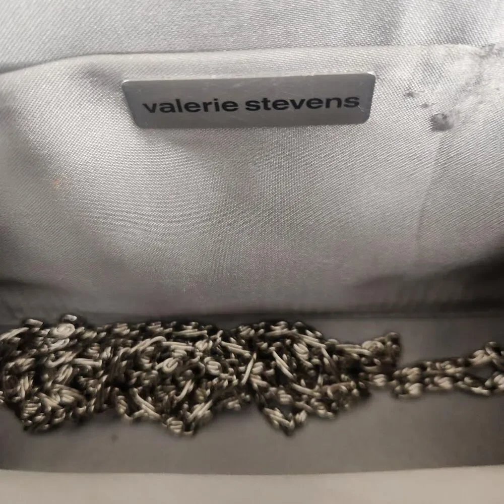 Valerie Stevens mesh closure handbag