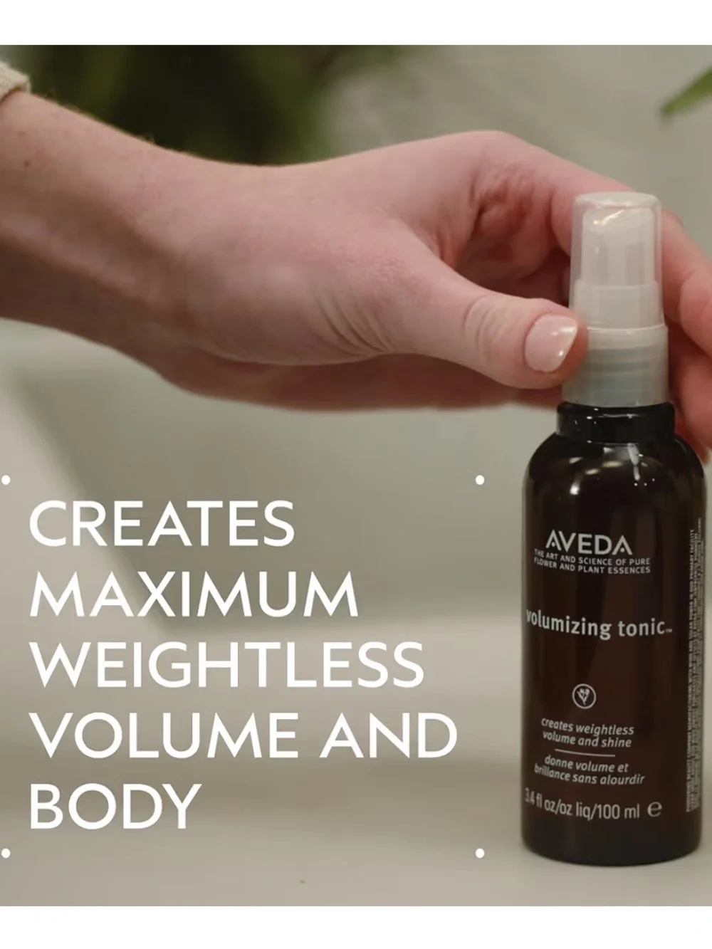 AVEDA lightweight spray