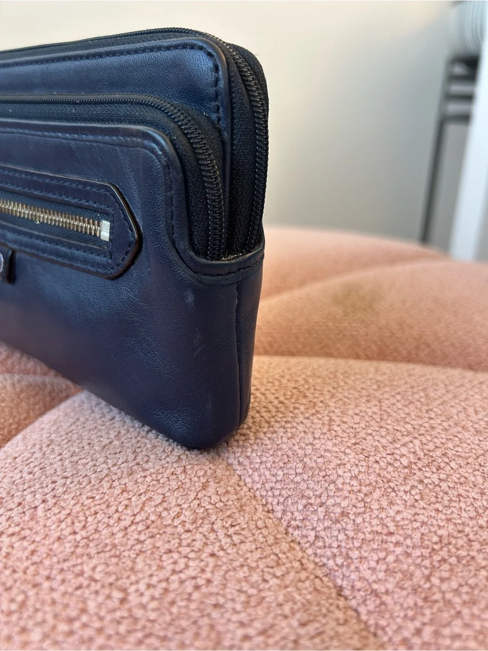 Coach front zip