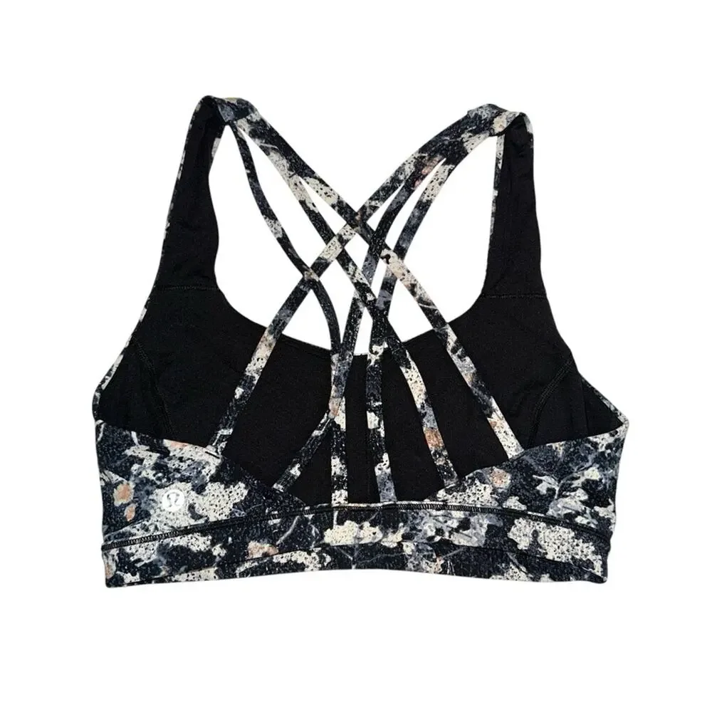 Lululemon Free To Be Serene Sport Bra 6 in Spring Bloom