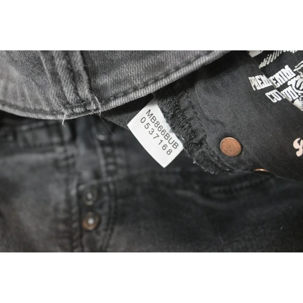 Salvage Supply Company Mayhem Boot Jeans Mens 40x32 Black Regular Fit Excellent
