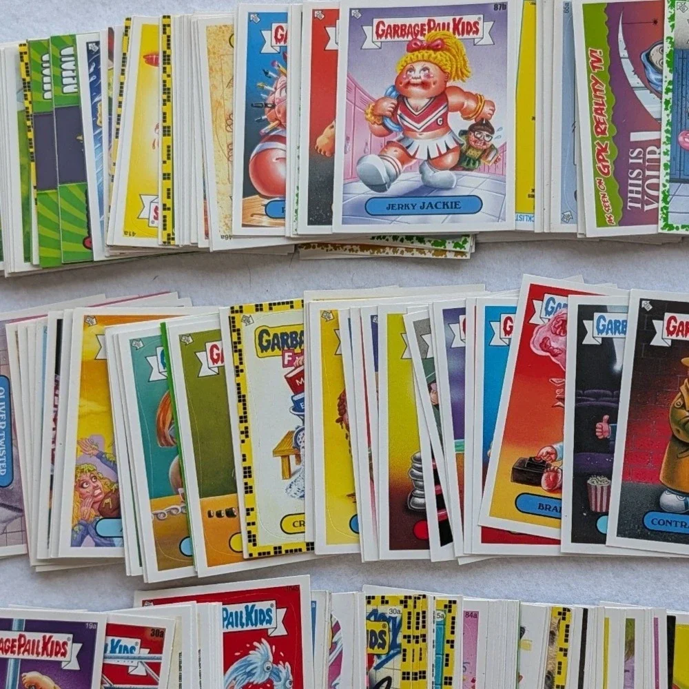 Vintage 80's Garbage Pail Kids Card Lot‎ Topps GPK Sticker Collection with Case