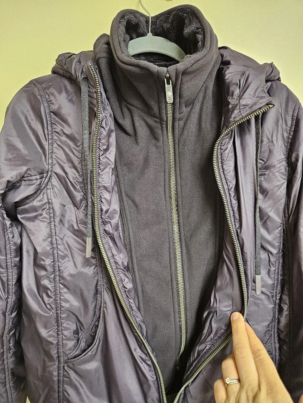 Lululemon Scuba Hoodie *Glyde Boysenberry Dark Purple Coat