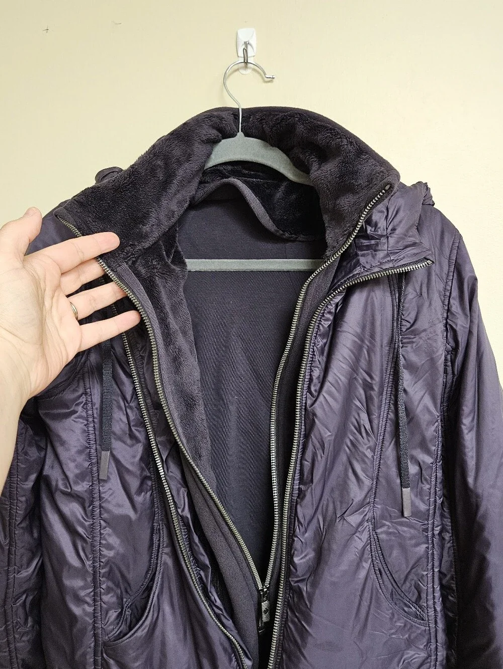 Lululemon Scuba Hoodie *Glyde Boysenberry Dark Purple Coat