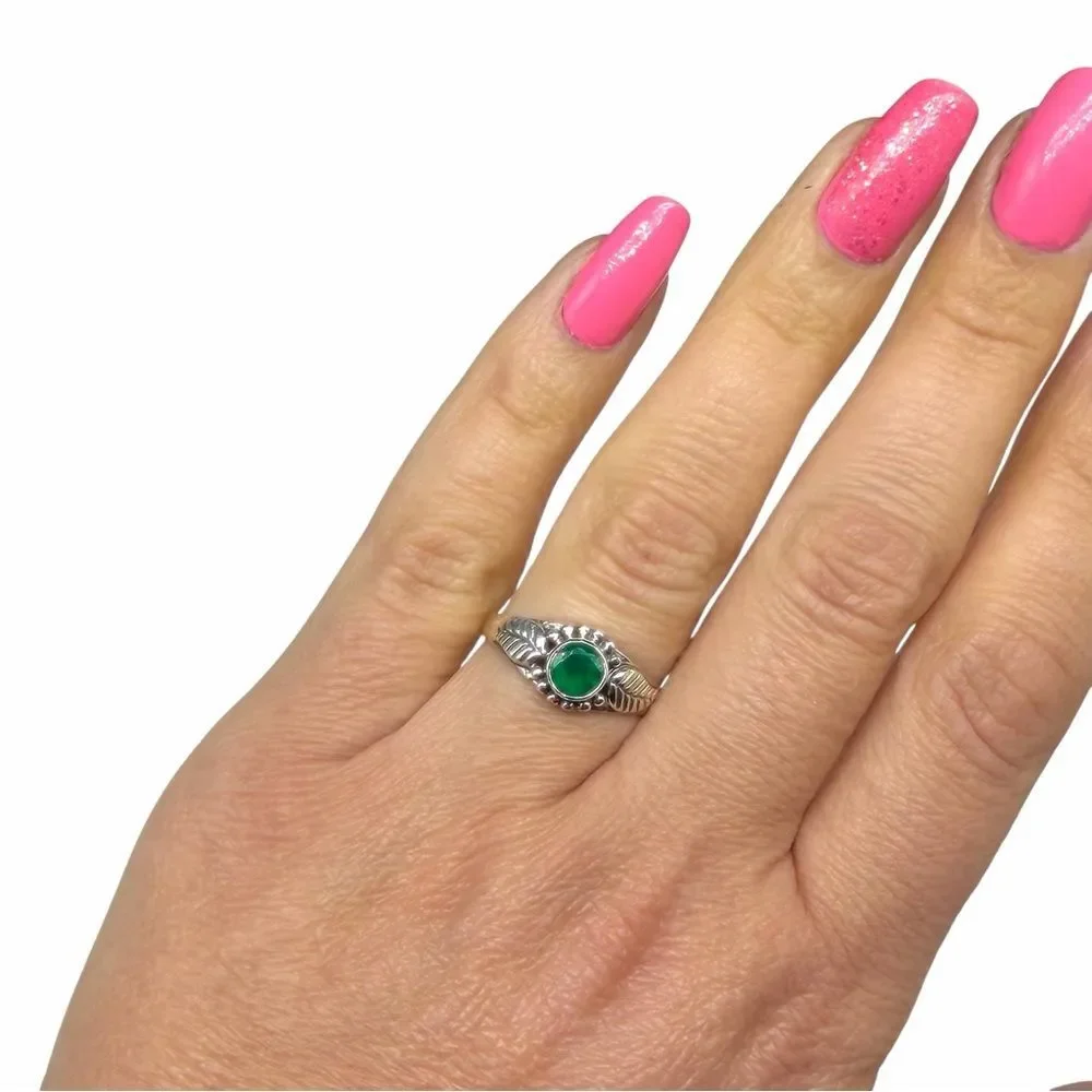 Hand Crafted genuine green