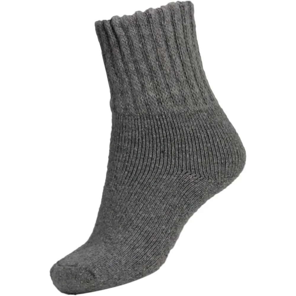 Women's Mix Color 3 Pairs Solid Thick Winter Warm Cozy Crew Imported Socks