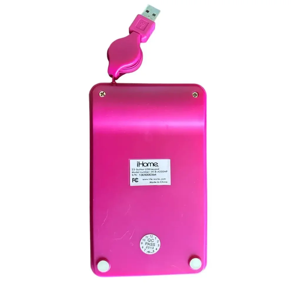 iHome 23 button