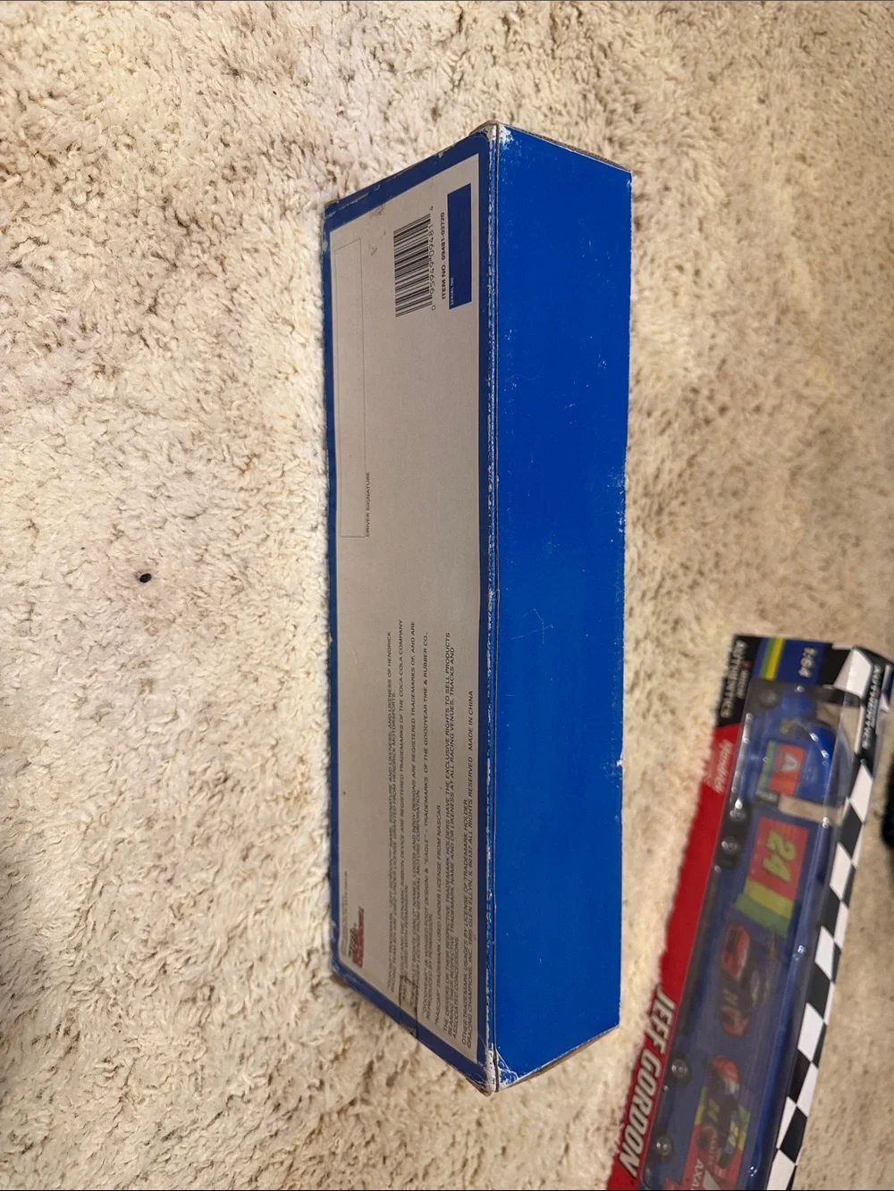 Die-Cast Trailer Rig Playset - Blue and Yellow