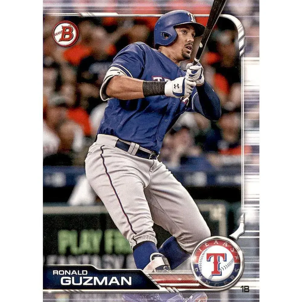 2019 Bowman Ronald Guzman #88 Texas Rangers