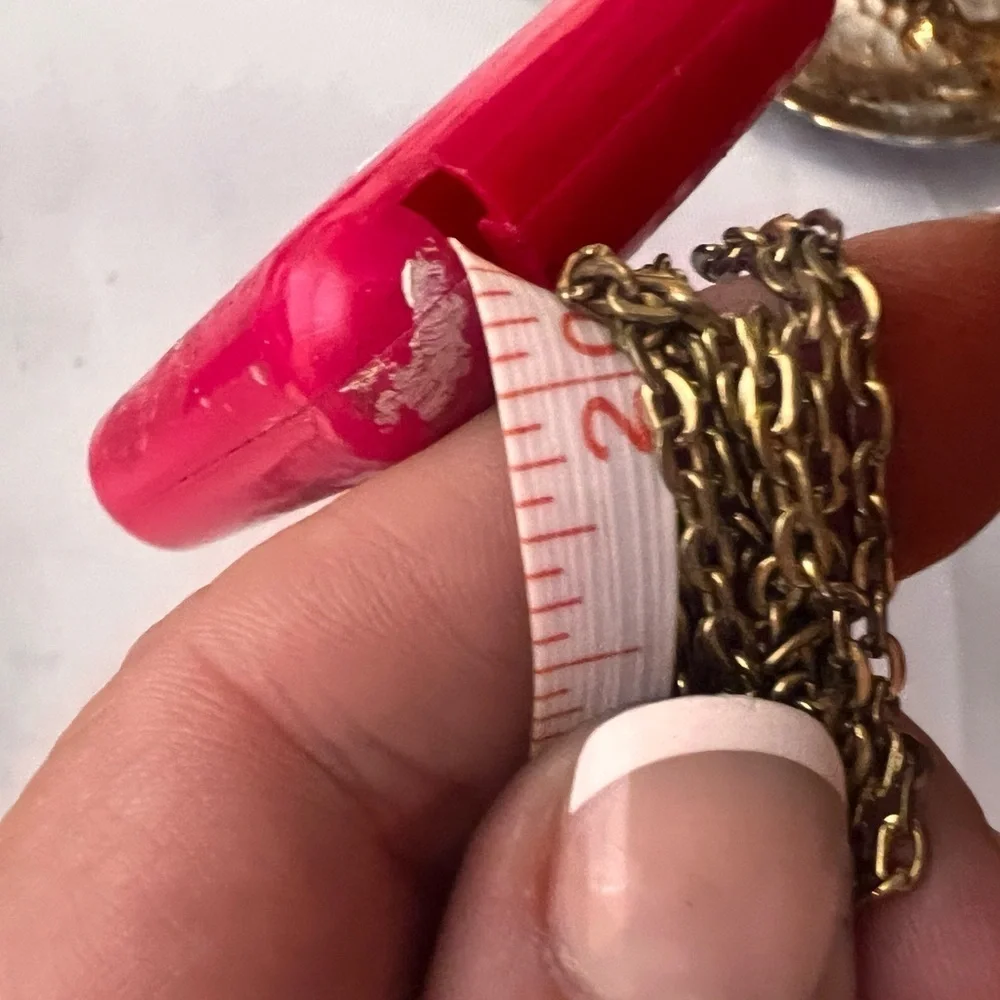 Vintage statement gold