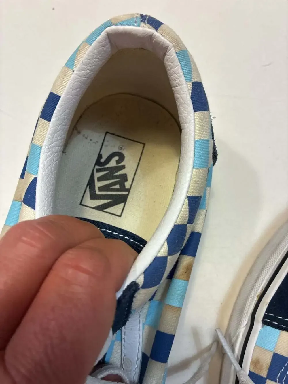 Vans visible wear
