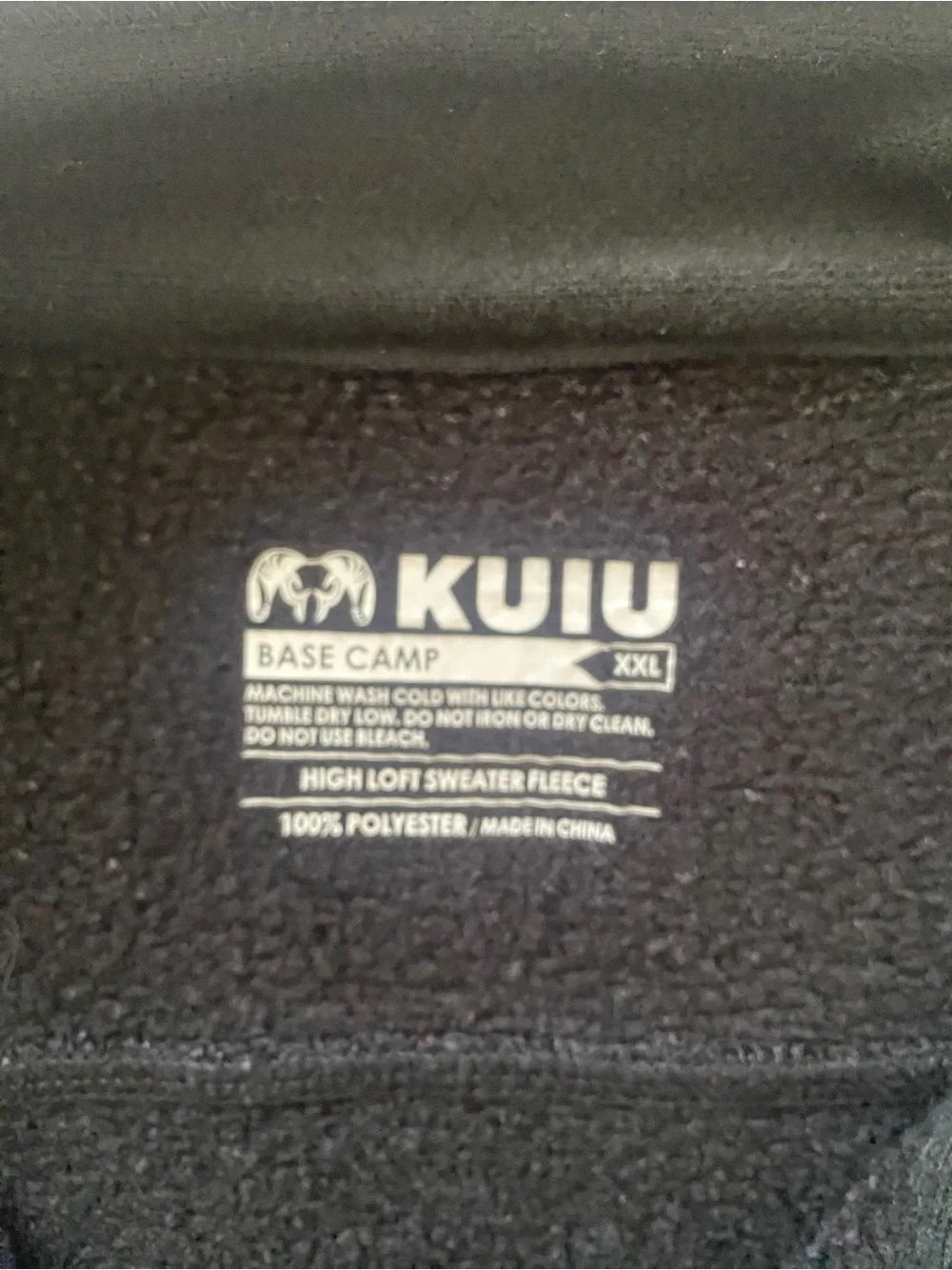 KUIU black fleece