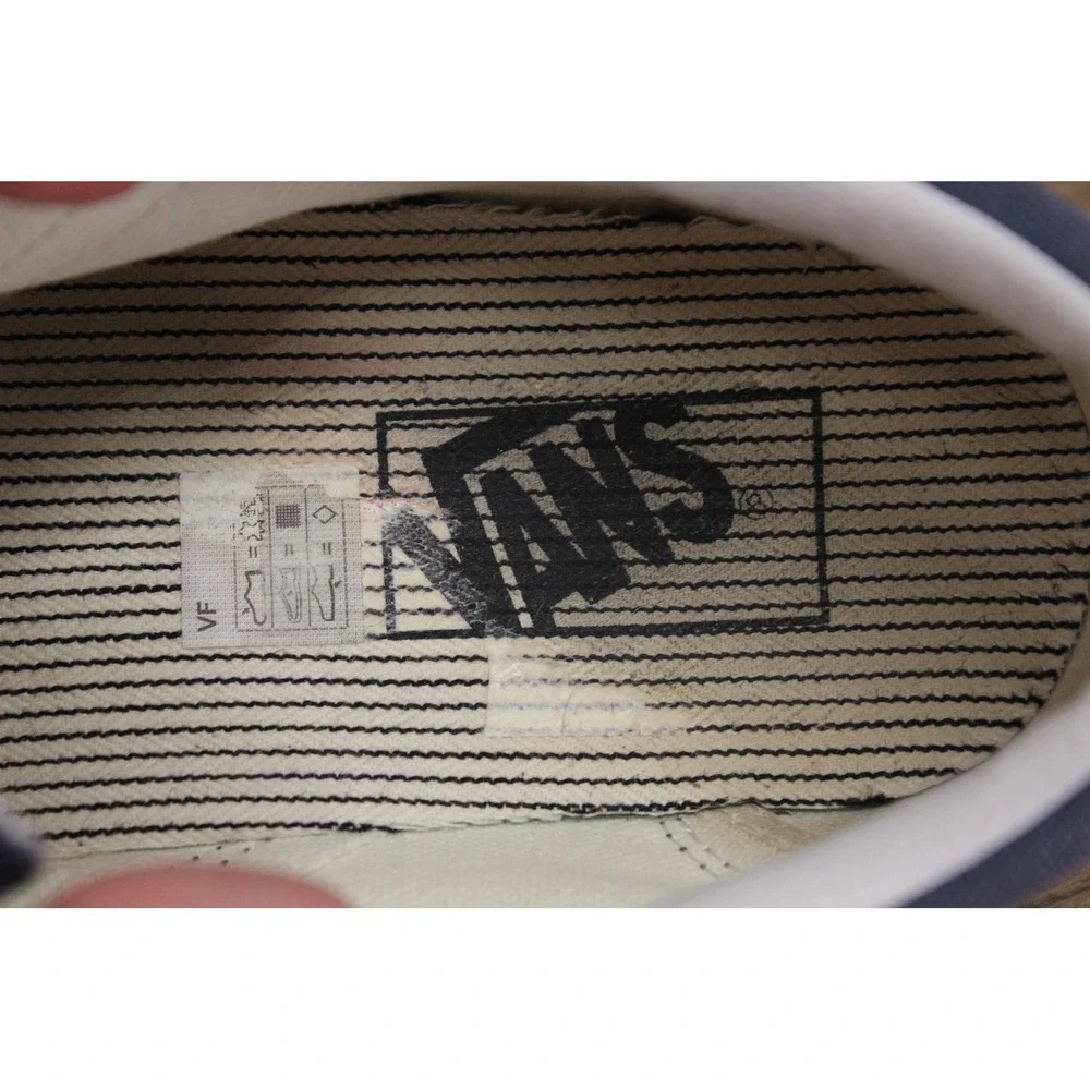 Vans unisex Old Skool canvas satin lace up low top sneakers M8‎ W9.5