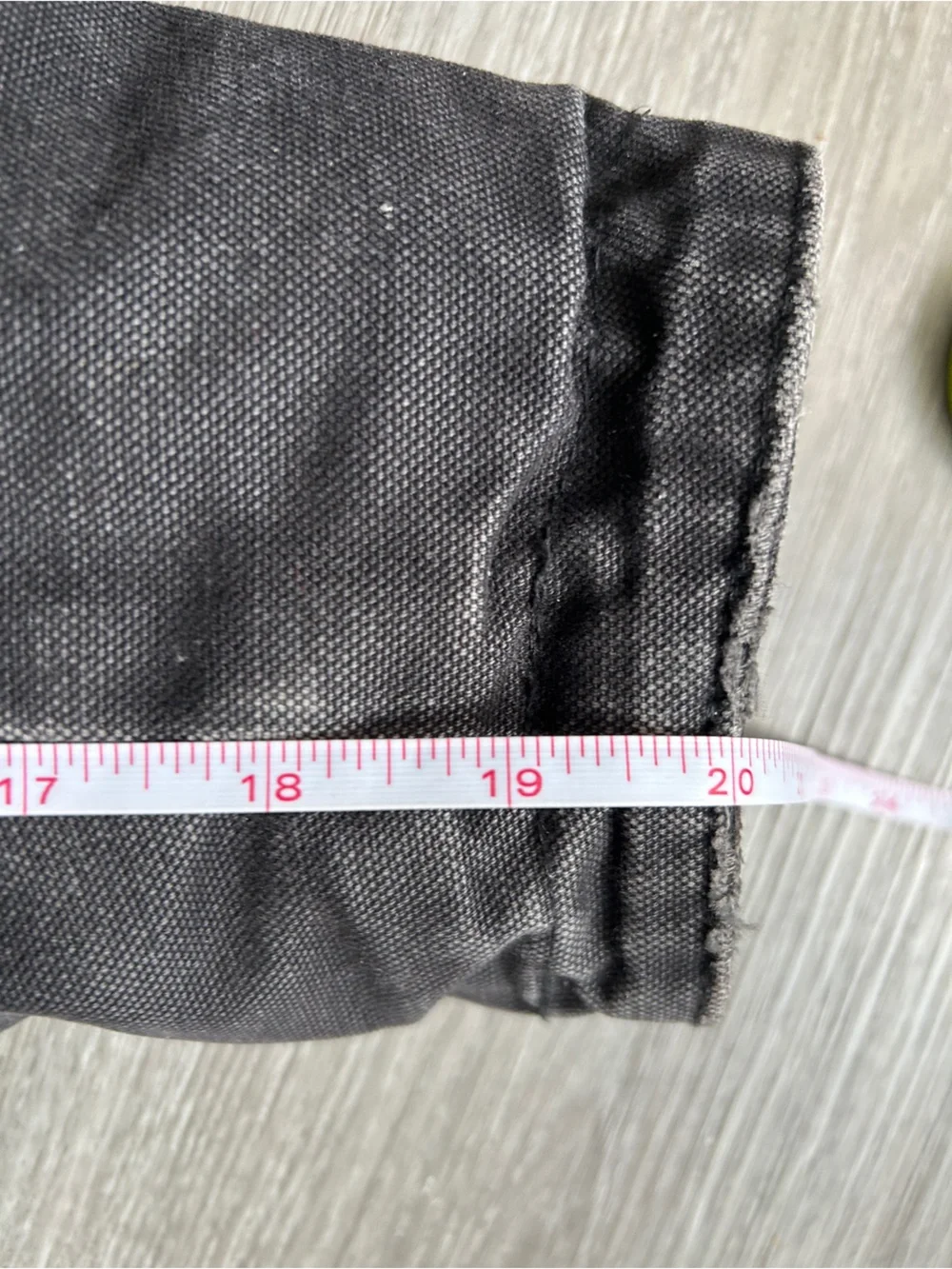 Men’s Ridge Cut Workwear Black Jacket Distressed Size Large
