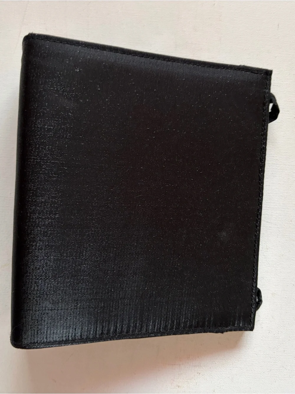 Avon Black Satin Clutch Mini Bag