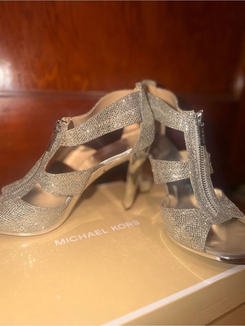 MICHAEL Michael Kors sparkling silver