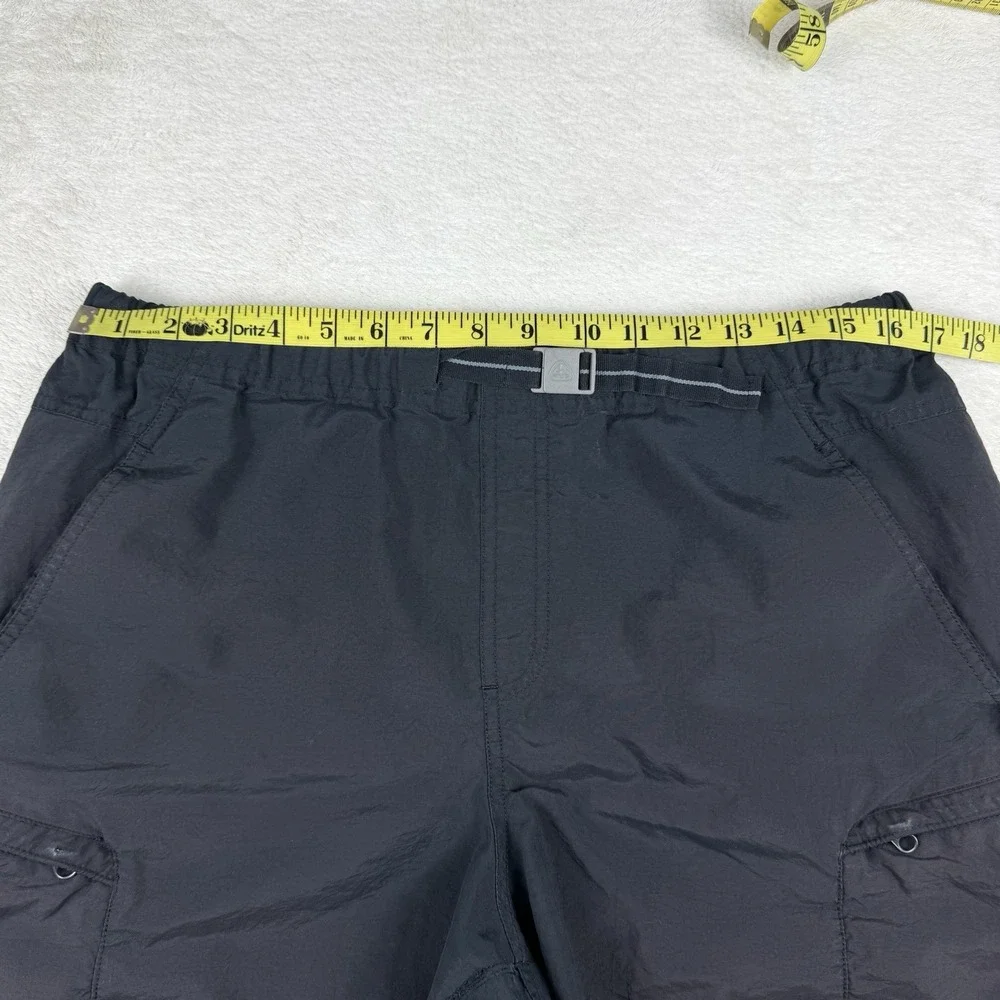 Vintage Nike ACG‎ Trail Shorts Men's Large Black Outdoor Hiking Y2K
