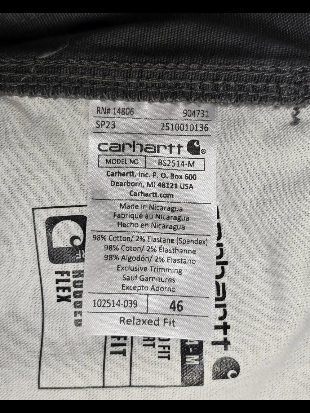 Carhartt these are