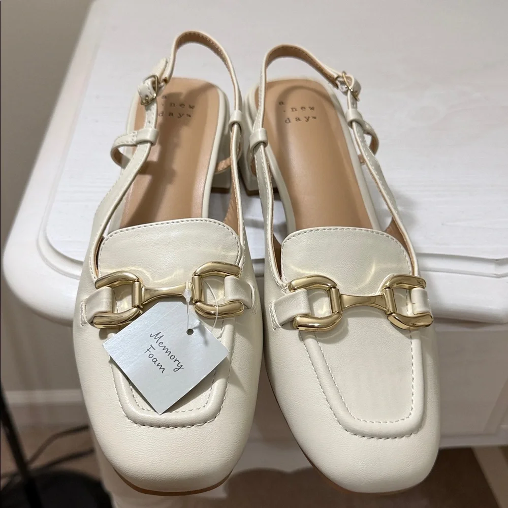 A new day sling back heels