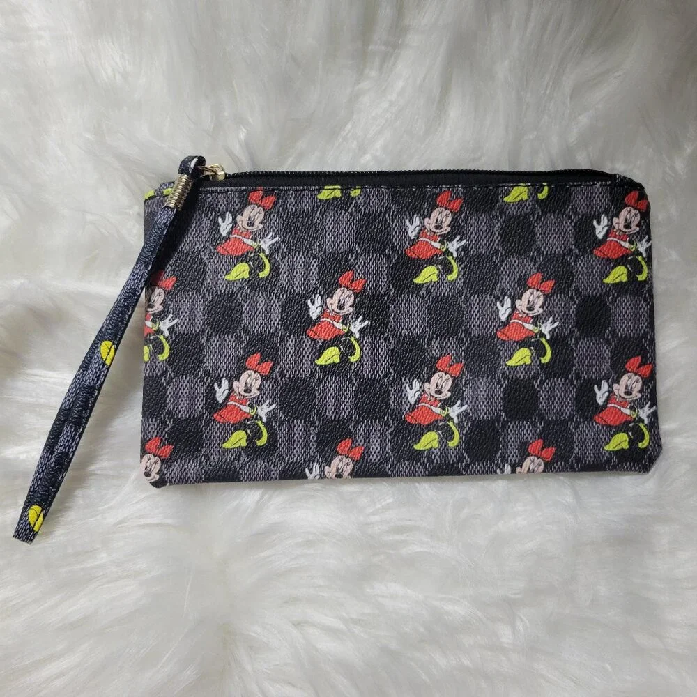 Minnie Mouse Design Wristlet