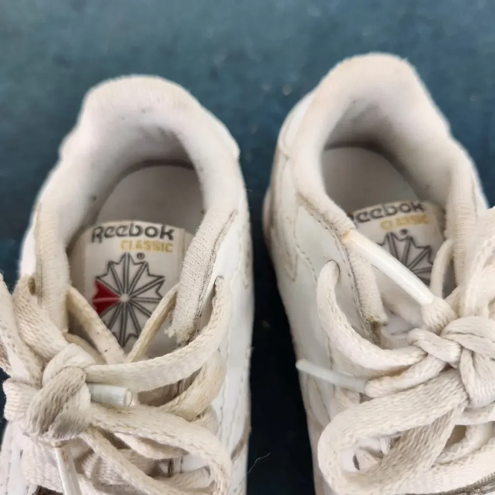 Reebok Classic White Sneaker Toddler Size 5