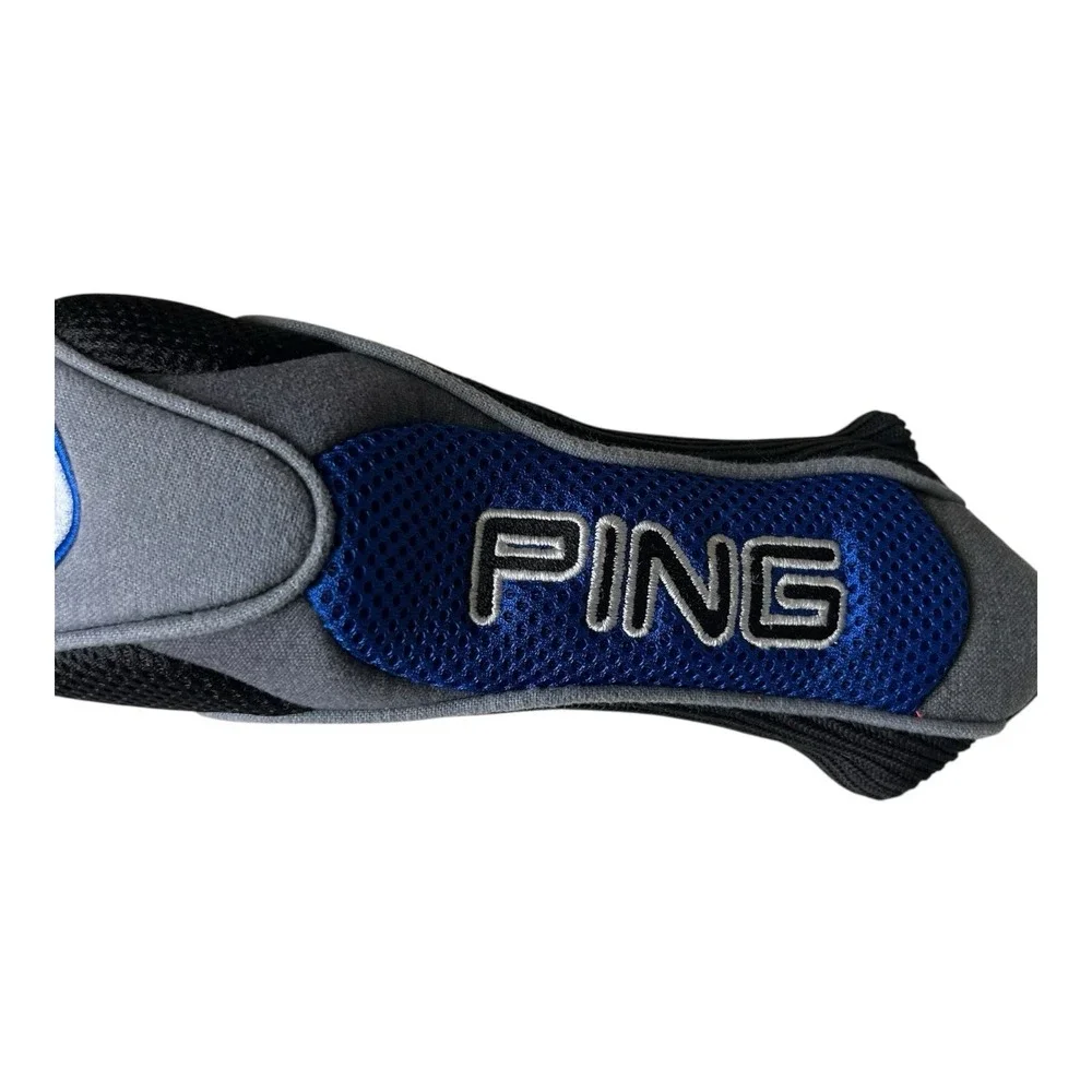 Ping G5 Hybrid Rescue 22° Golf Club  Headcover Head Cover Blue Gray Black