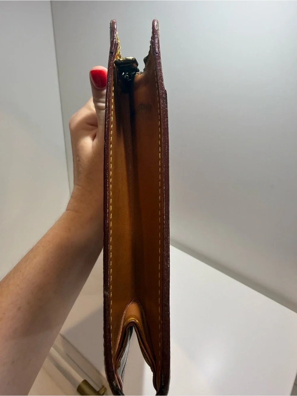 Louis Vuitton structured epi