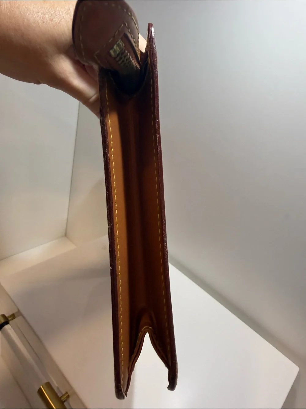 Louis Vuitton structured epi