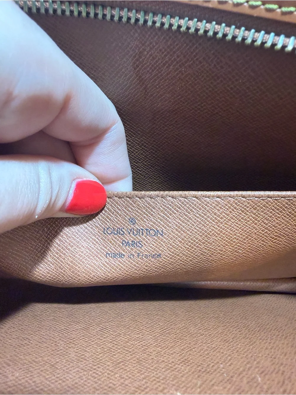 Louis Vuitton structured epi