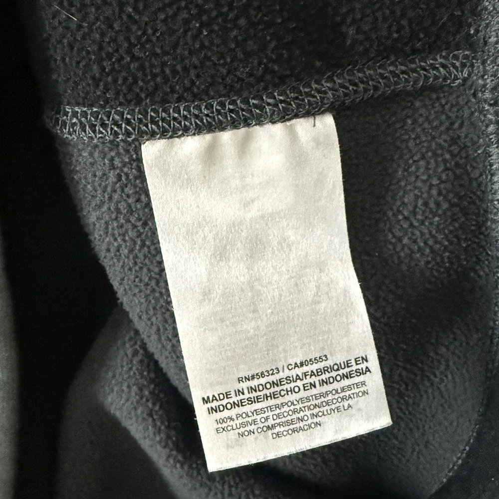 Nike Therma Fit Philadelphia Union Crewneck Sweatshirt MLS Black Logo Size Large