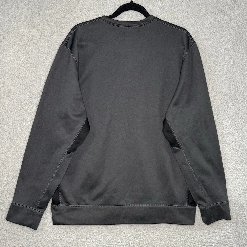 Nike Therma Fit Philadelphia Union Crewneck Sweatshirt MLS Black Logo Size Large