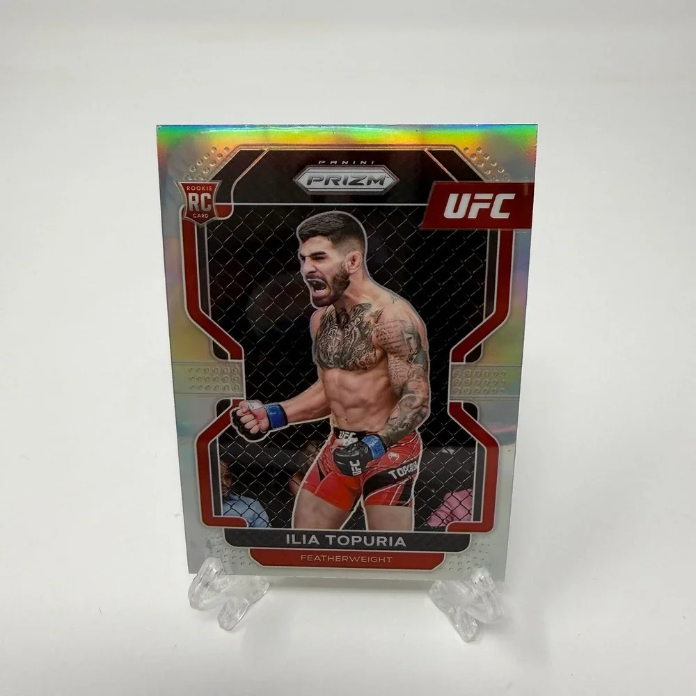 2022 Panini Prizm UFC #115 Ilia Topuria Rookie RC - Silver Prizm