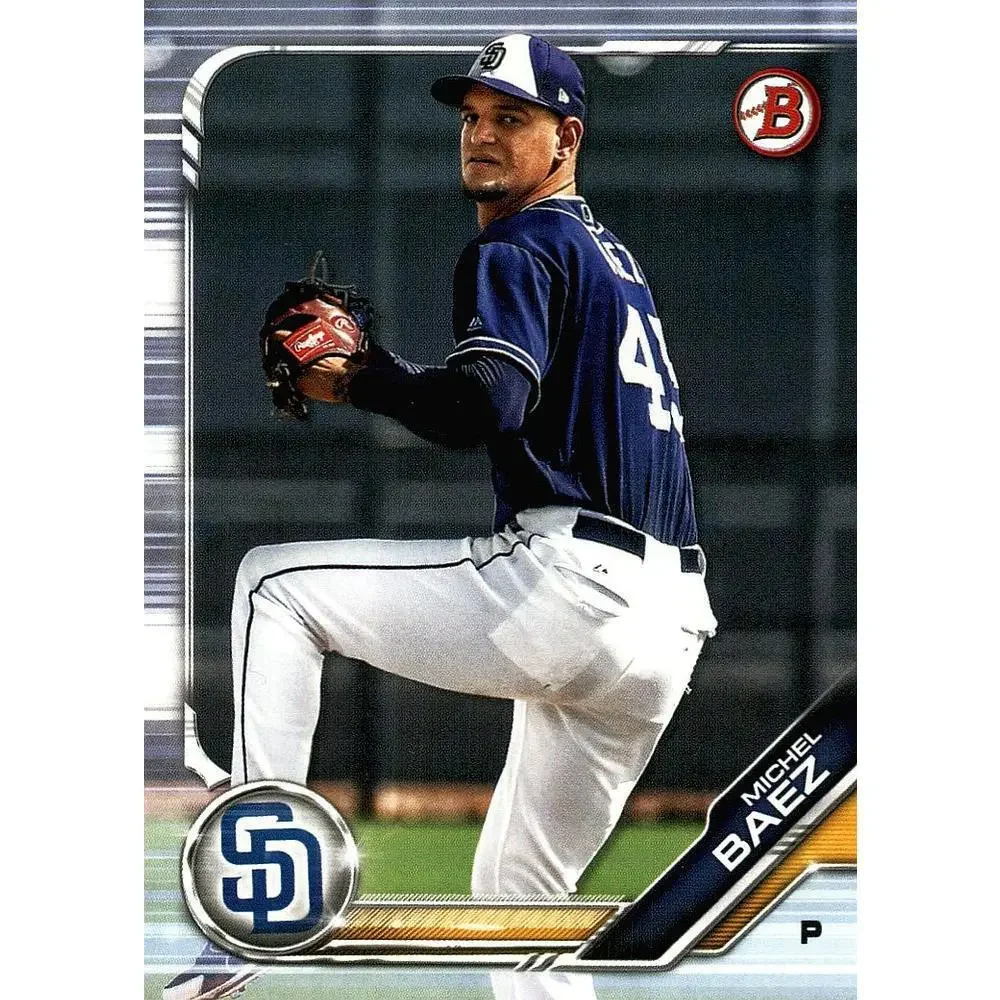2019 Bowman Prospects Michel Baez #BP-106 San Diego Padres