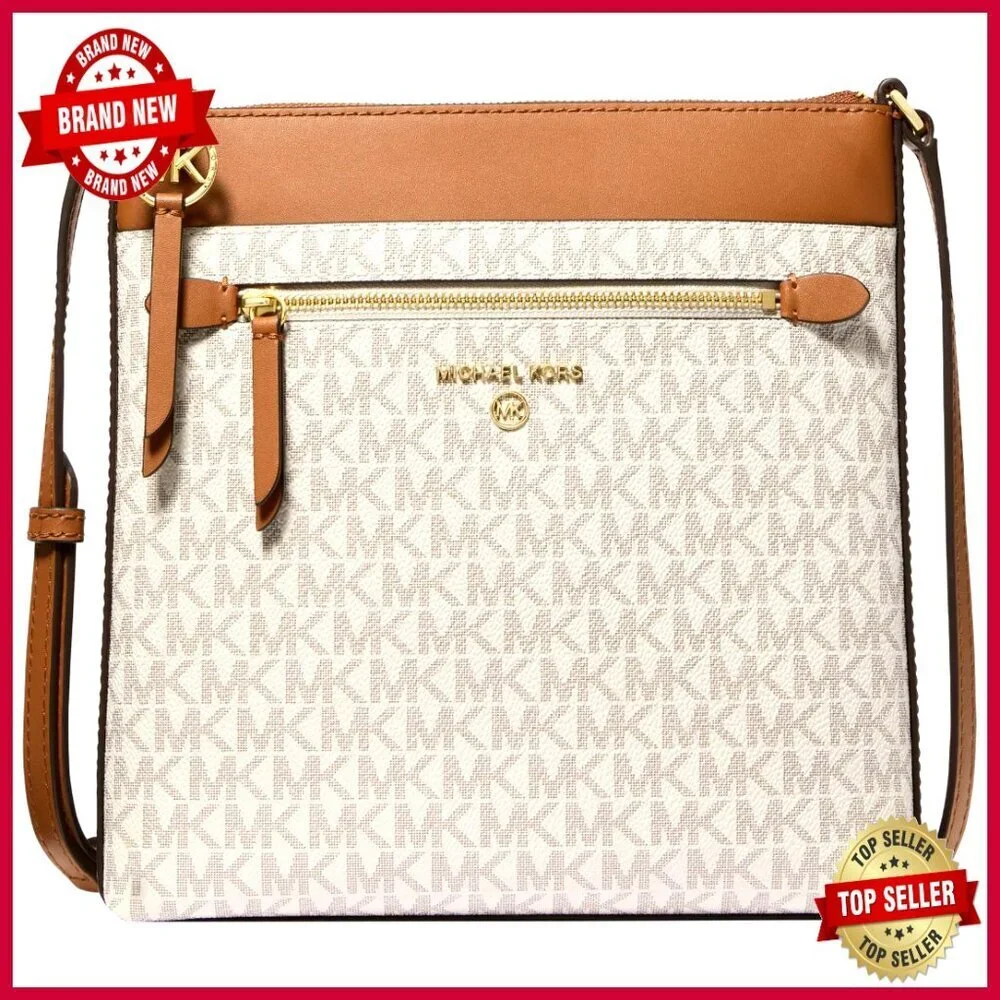 Small Leather Crossbody Bag with Adjustable Strap and Multiple Pockets