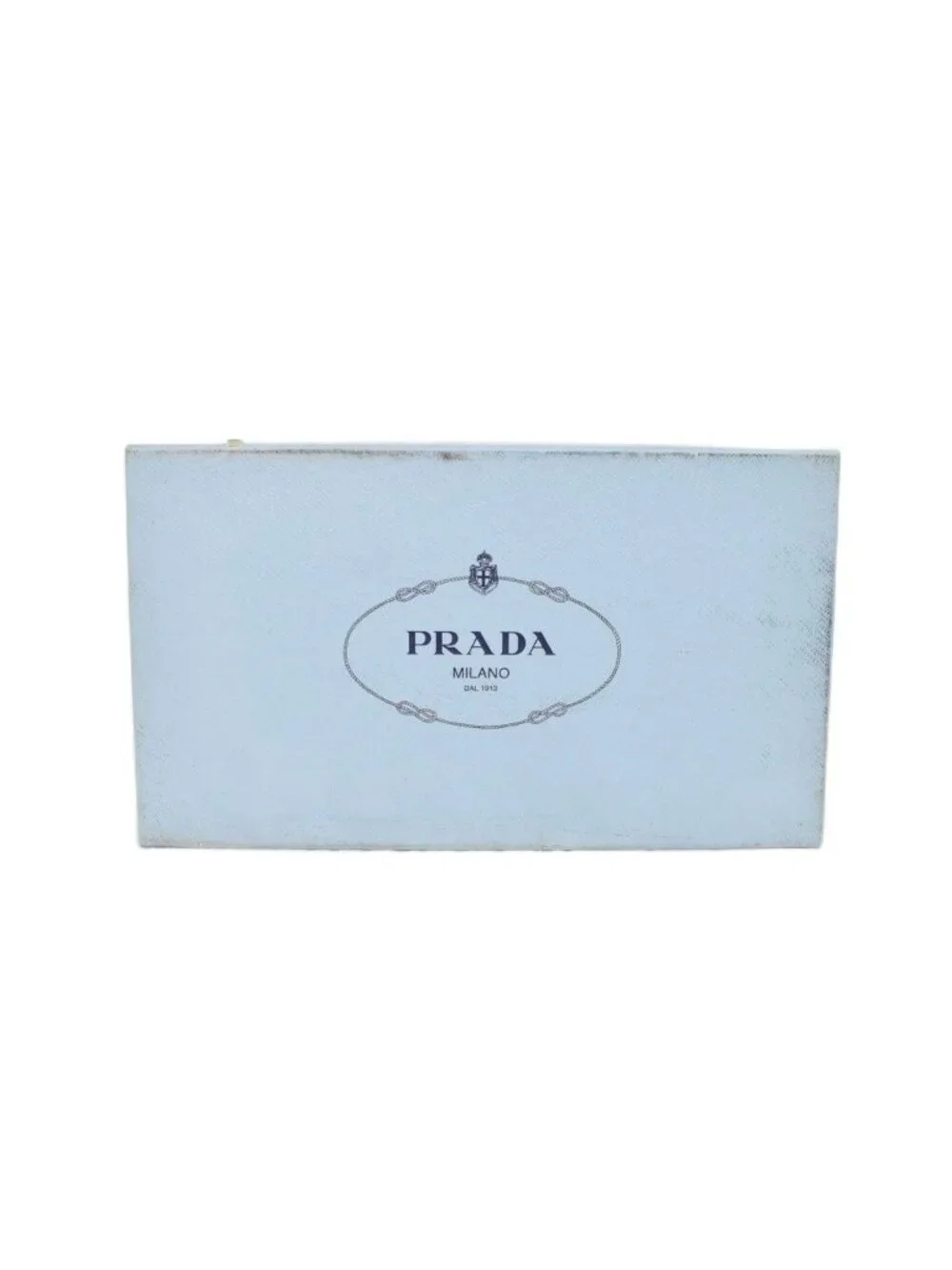 Prada name enamel