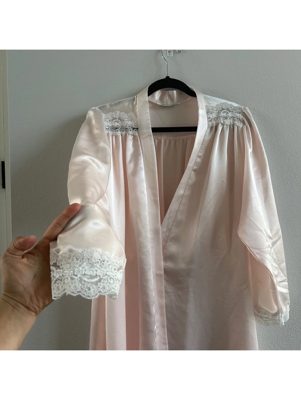 Vintage Christian Dior Light Pink Robe