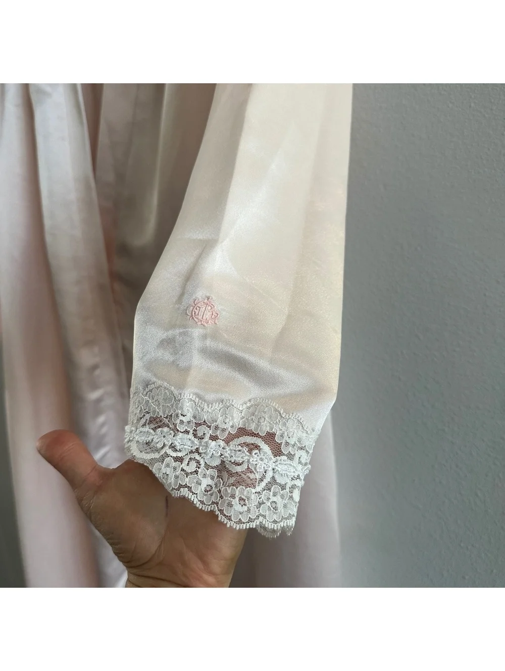 Vintage Christian Dior Light Pink Robe